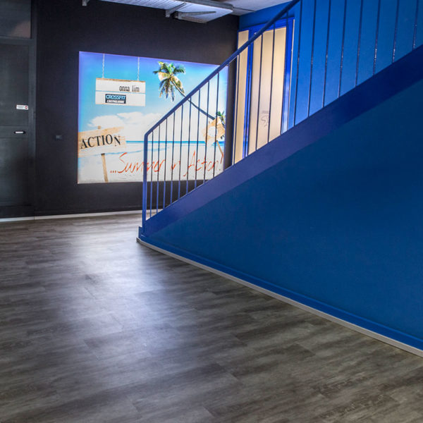 Palestra Action Club – rifacimento pavimentazione in PVC